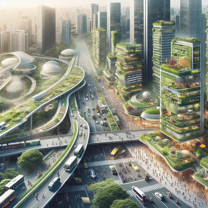 Improve Urban Transportation and Agriculture for Sustainable Future
