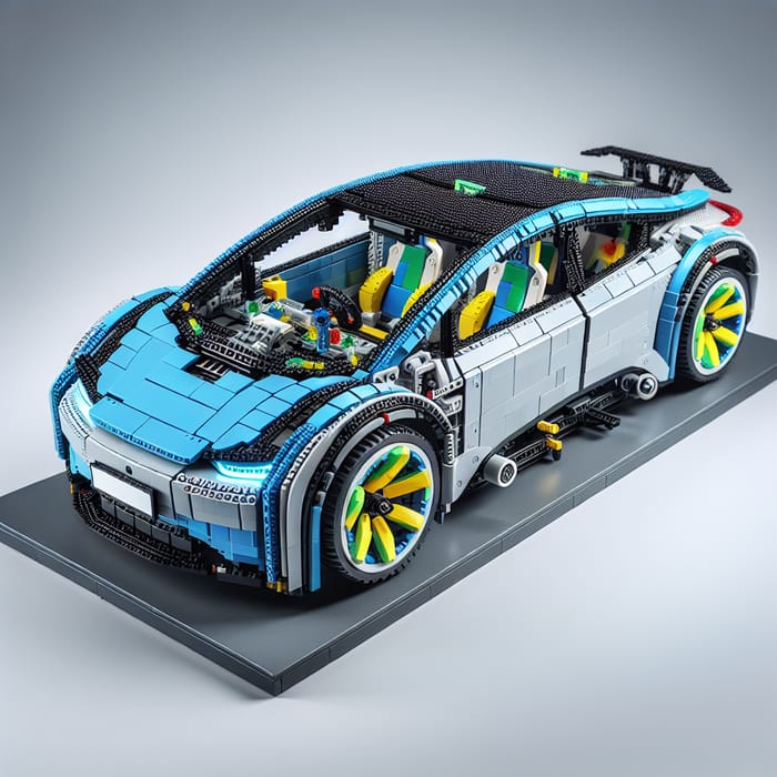 Exquisite Lixiang L7 LEGO Car Replica | Futuristic Design