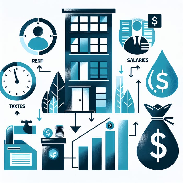 Cost of Business Operations: Rent, Salaries, Taxes & Utilities Breakdown