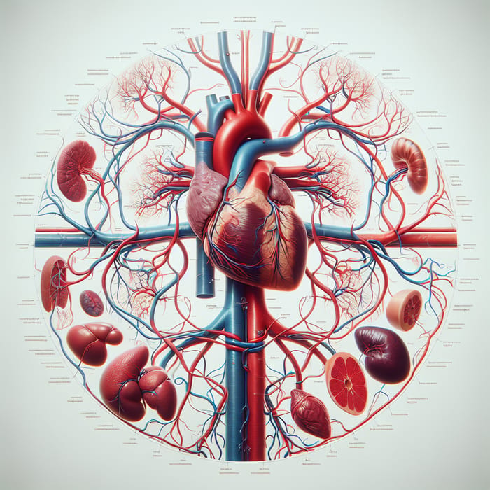 Human Circulatory System Diagram Explained