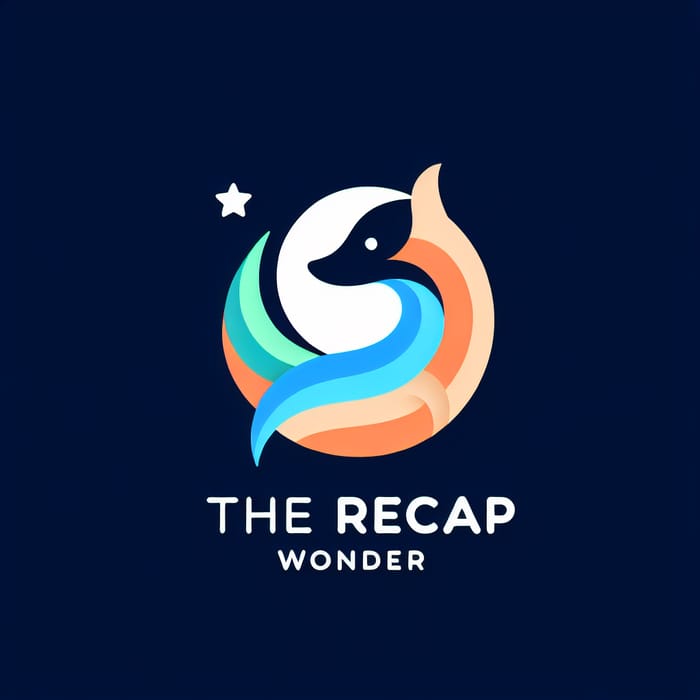 The Recap Wonder Logo | Playful Animal Design
