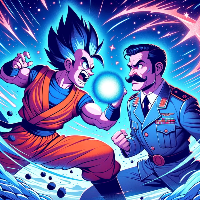 Goku vs. Hitler: Epic Martial Arts Battle