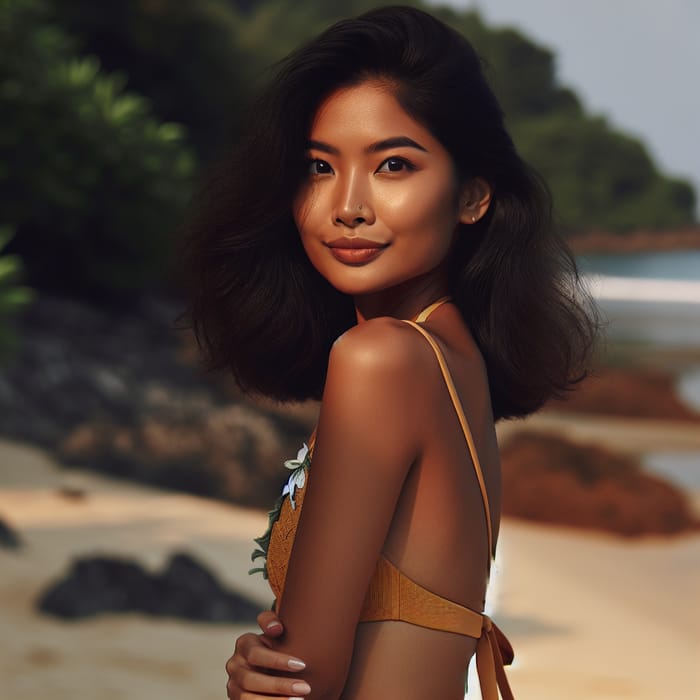 Vietnamese Girl in Bikini