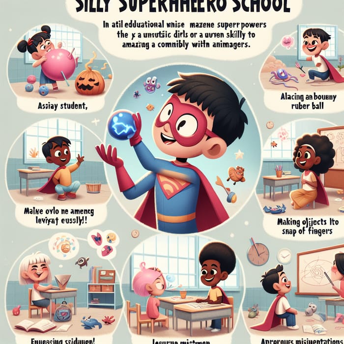 Discover the Whimsical World of the Silly Superhero School