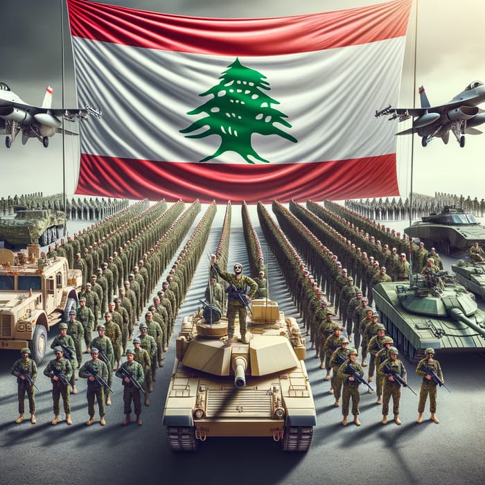 Lebanese Army Might Display: Strength, Unity & Patriotism