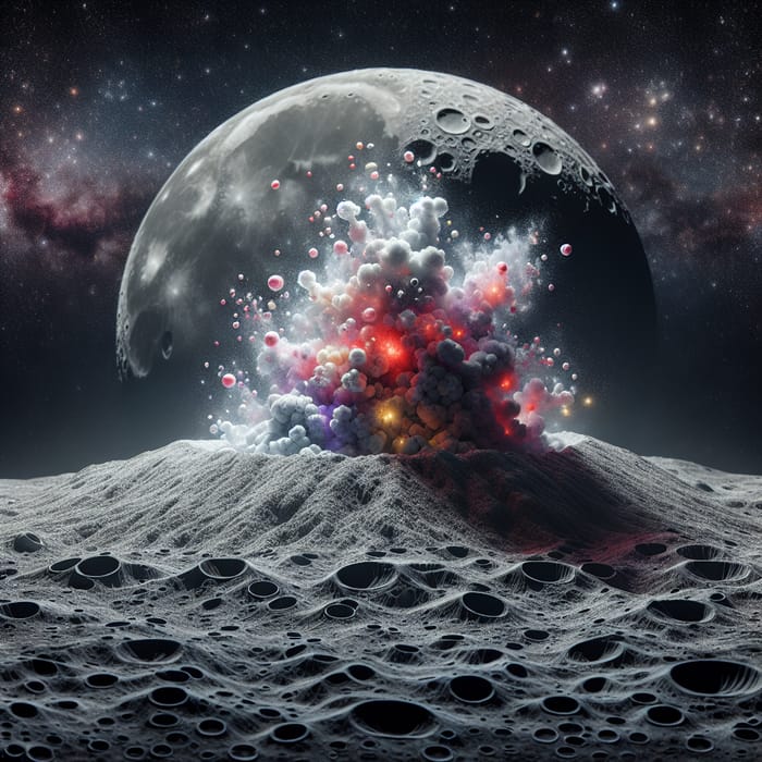 Chemical Reaction on Moon's Surface - Lunar Surface Chemistry