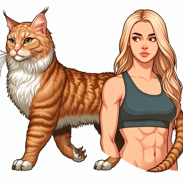 Taylor Swift Cat-Woman Hybrid Artwork