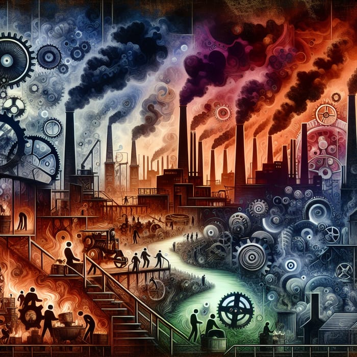 Revolutionary Abstract Interpretation of Industrial Era
