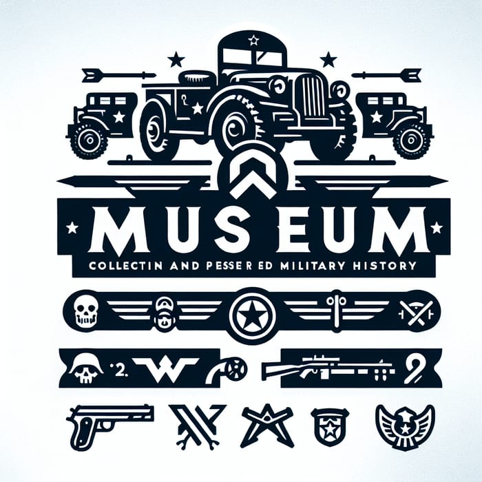 Military World War II Museum Logo | Historical Collection