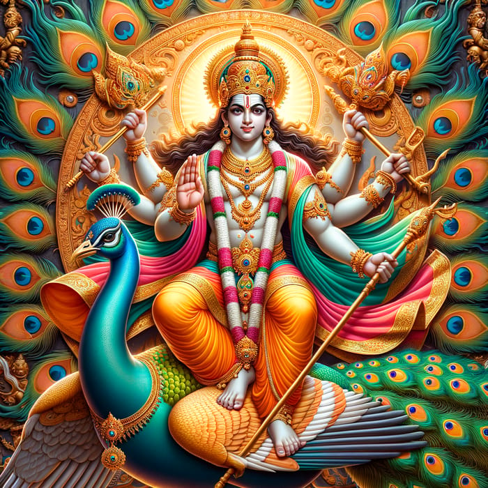 Lord Subramanya: Divine Figure in South Indian Art