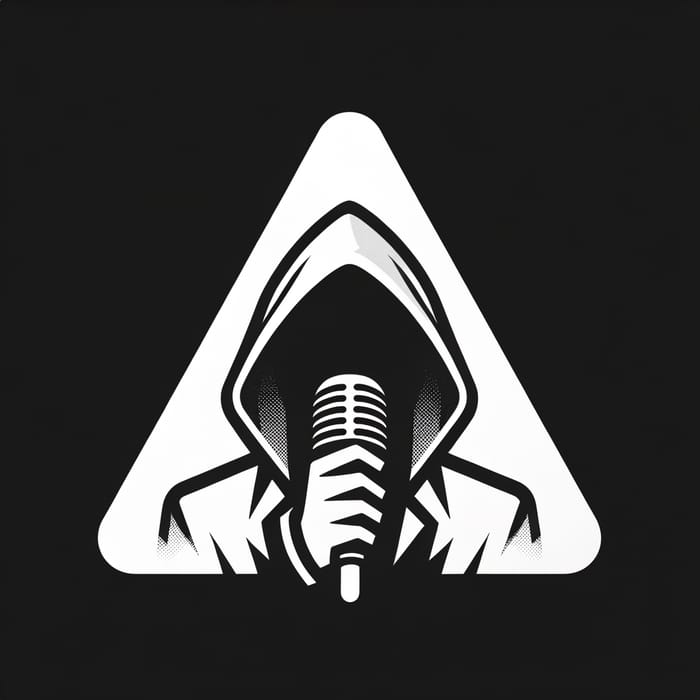 KAIRON Logo: Mysterious Rapper Design