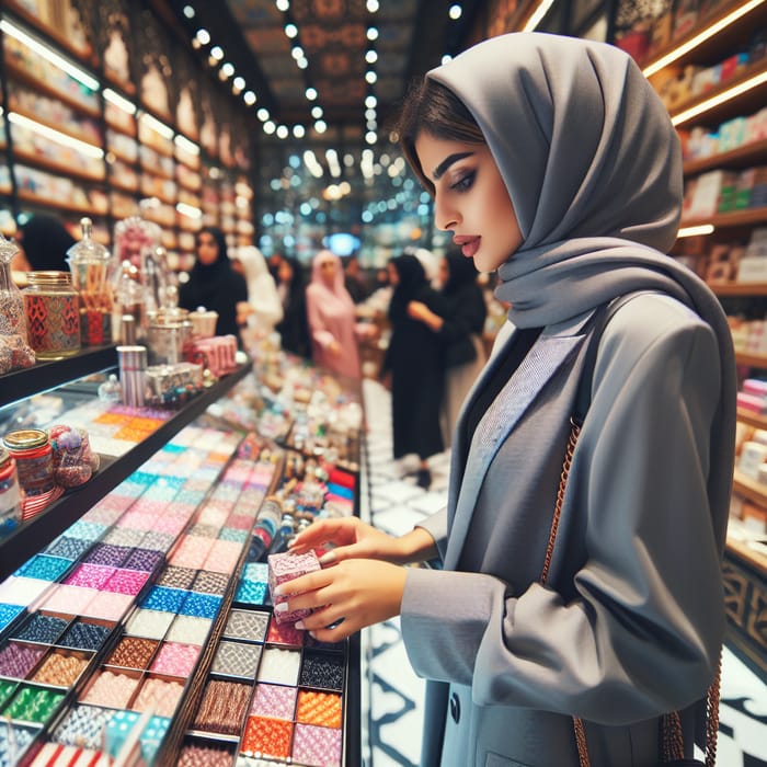 Woman Shopping in Bright Store | Explore Merchandise