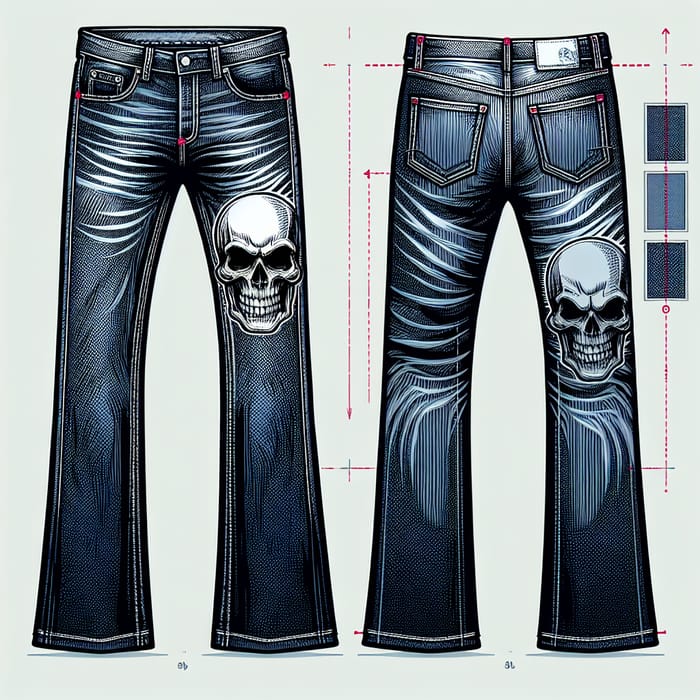 Skull Embellished Bootcut Pants | True Religion Jeans