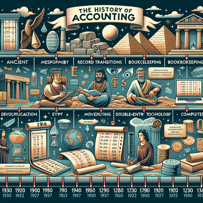 Evolution of Accounting: Ancient Methods to Modern Timeline