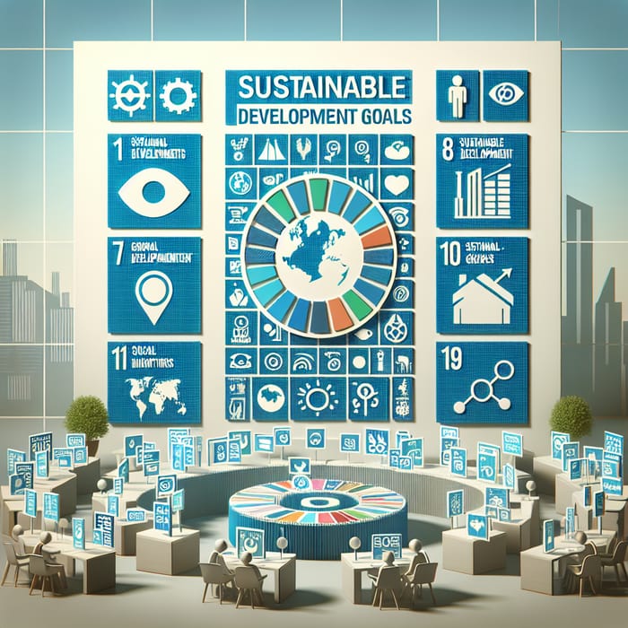 Exploring Sustainable Development Goals Infographic