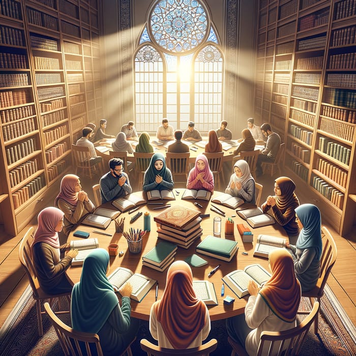 Class Group Photo: B9 Quran Recitation Practice Session Class Group Photo: B9 Quran Recitation Practice Session