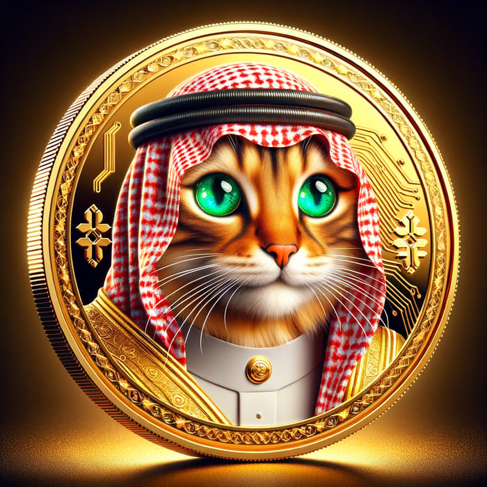 Sheikh Cat Crypto Coin: Stately Feline in Digital Finance