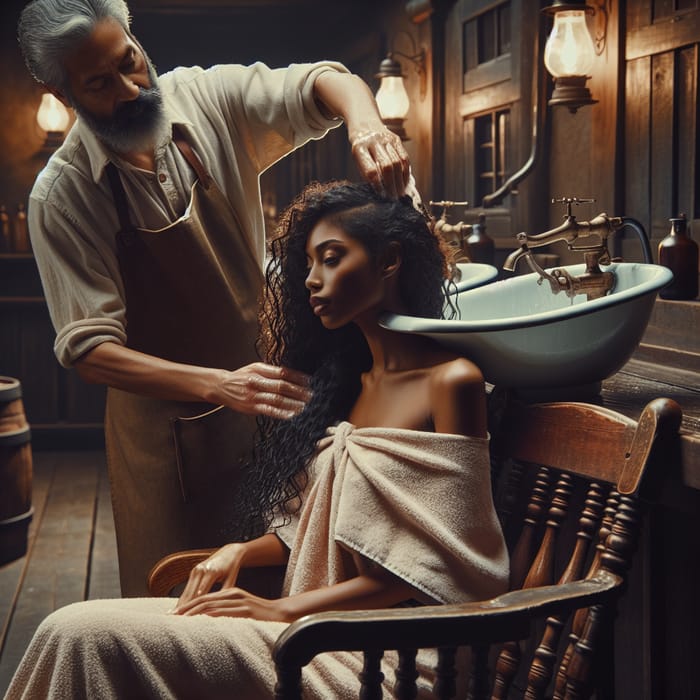 Professional Hair Washing Service: Salon Experience