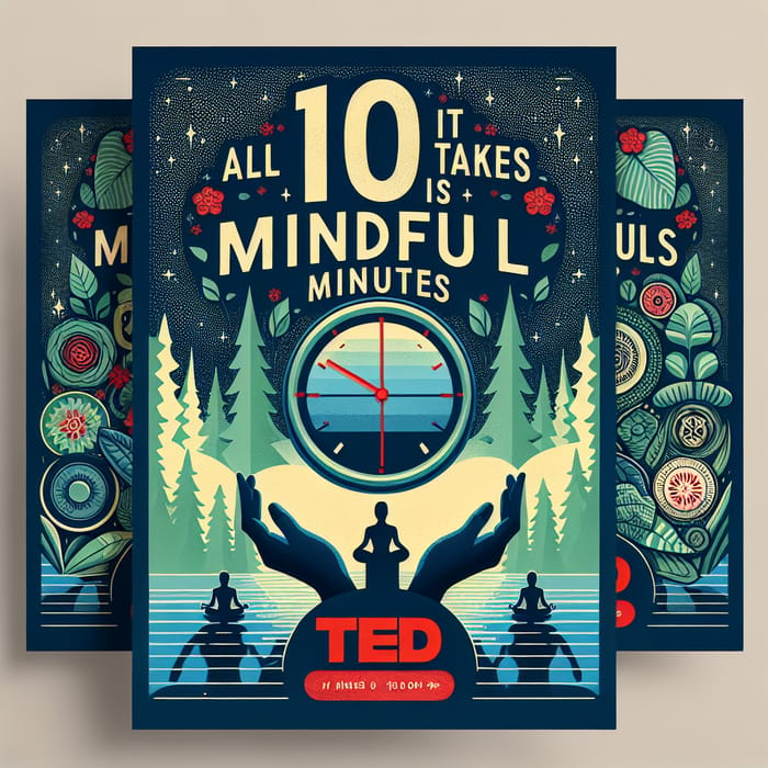 All It Takes is 10 Mindful Minutes: Design for TED Talks