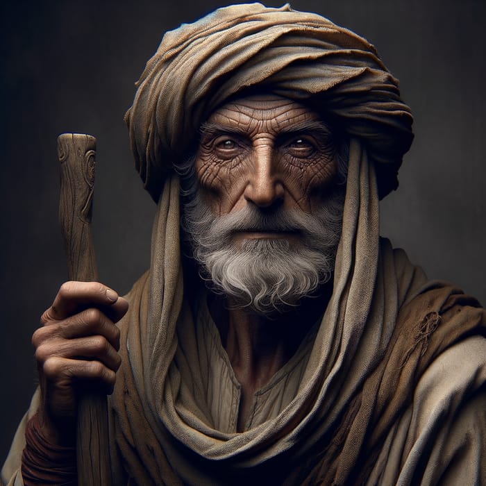Isaac as an Old Bedouin Man | Wisdom of the Desert