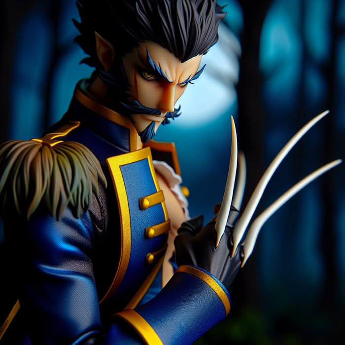 Wolverine: Mysterious Hero in Blue & Yellow