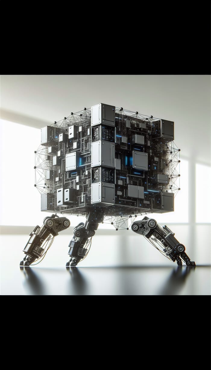 Cube Shaped Robot - Innovative Robotics Design