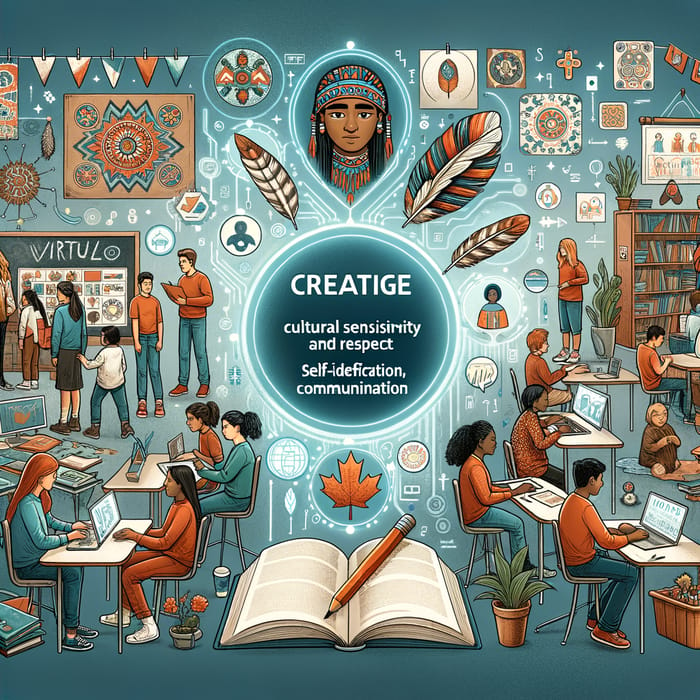 Cultural Sensitivity Through Indigenous Student Illustrations