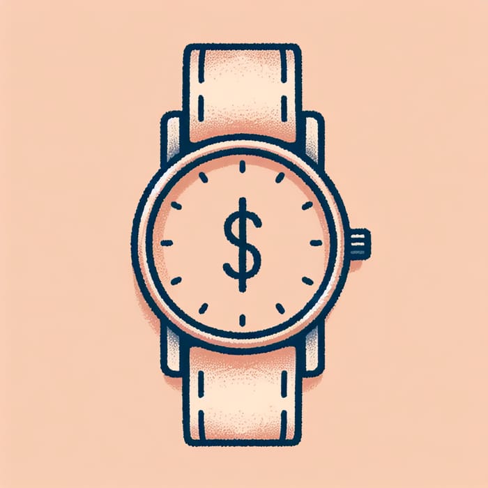 Affordable 1 Dollar Watch with Simple Design