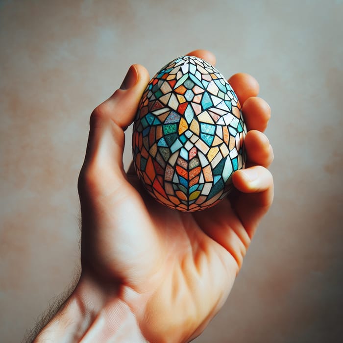 Egg Shell Mosaic Design