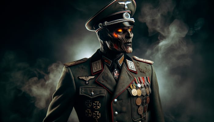 WW2 Demon German Enforcer - Chilling Supernatural Presence