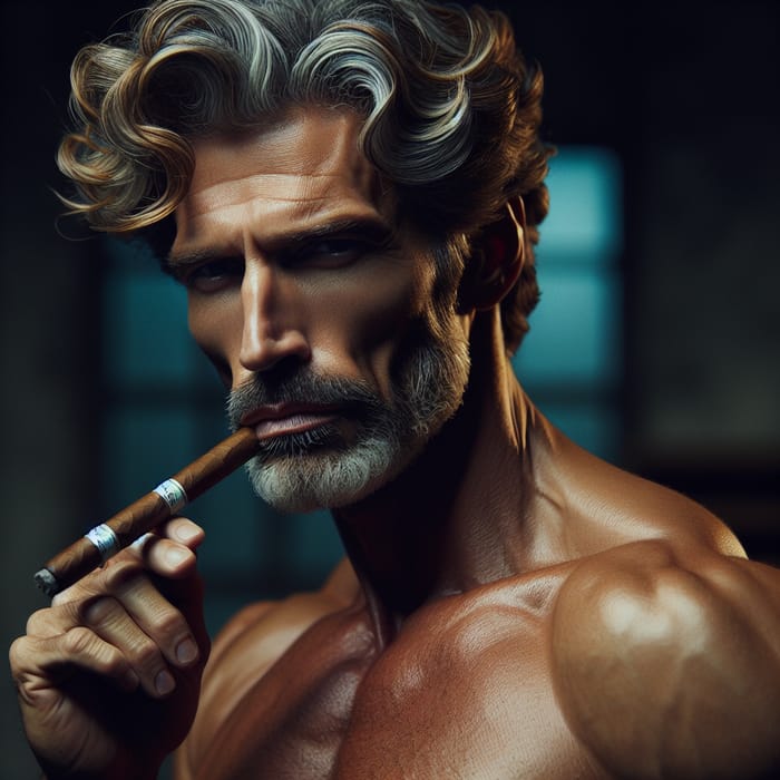 Mads Mikkelsen Shirtless: Smoking Hot Mystery Man