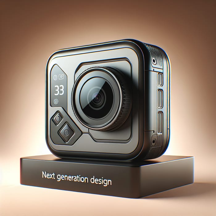 Compact Action Camera Design | GoPro Hero 11 Mini Mockup