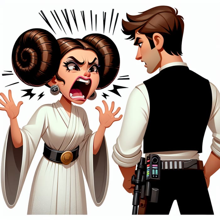 Princess Leia Menstrual Meltdown: Out of Tampons Crisis