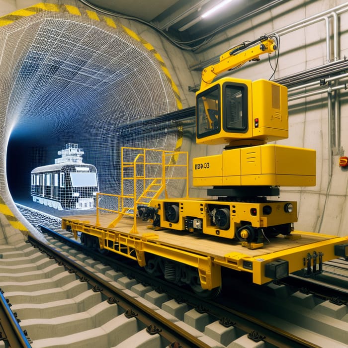 3D Laser Scanning on Subway Tracks