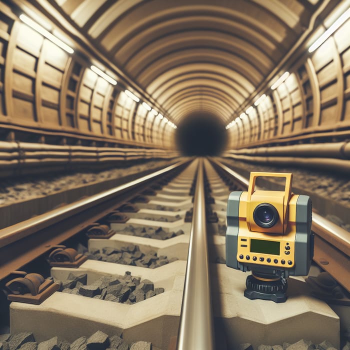 3D Laser Scanner on Subway Track for Tunnel Surveying