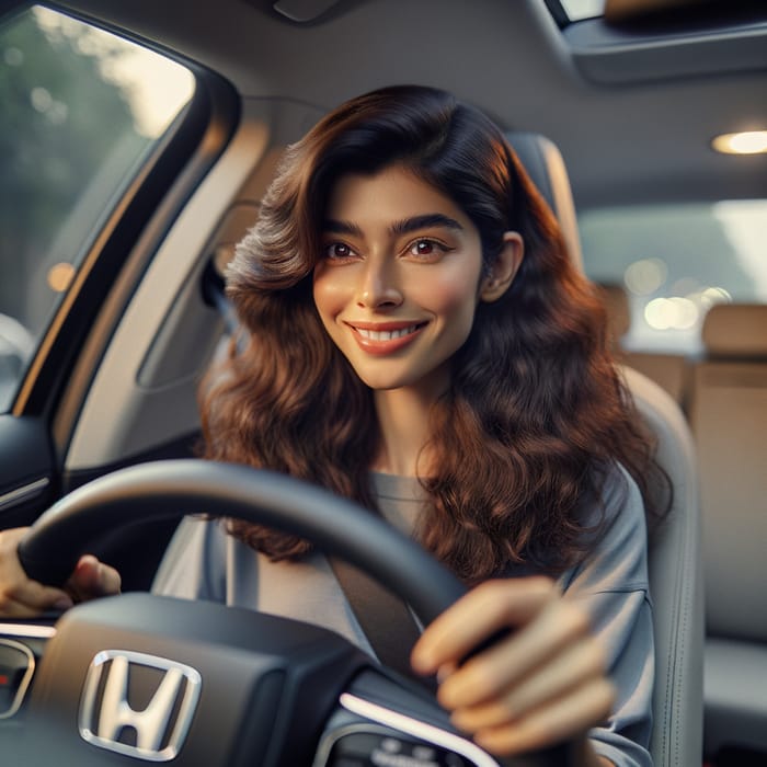 Pakistani Female Driving Honda Car | Latest Models