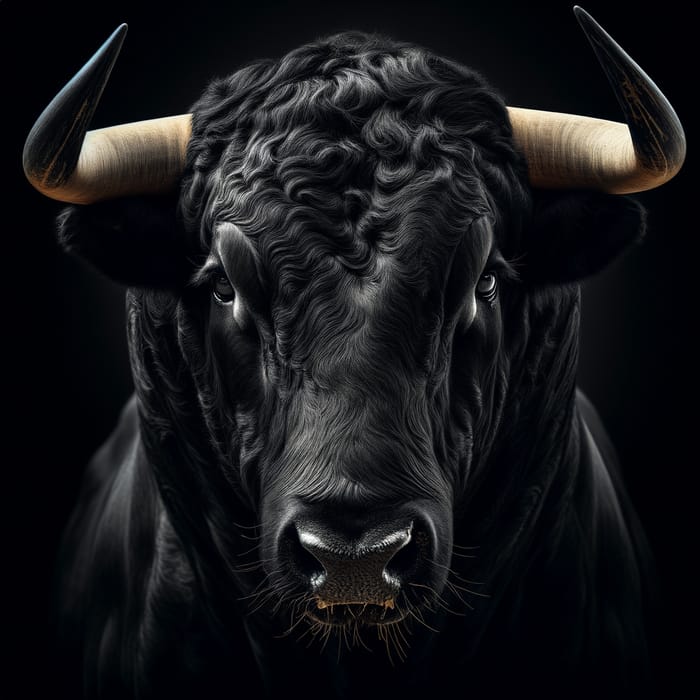 Black Bull's Head | Stunning Portrait