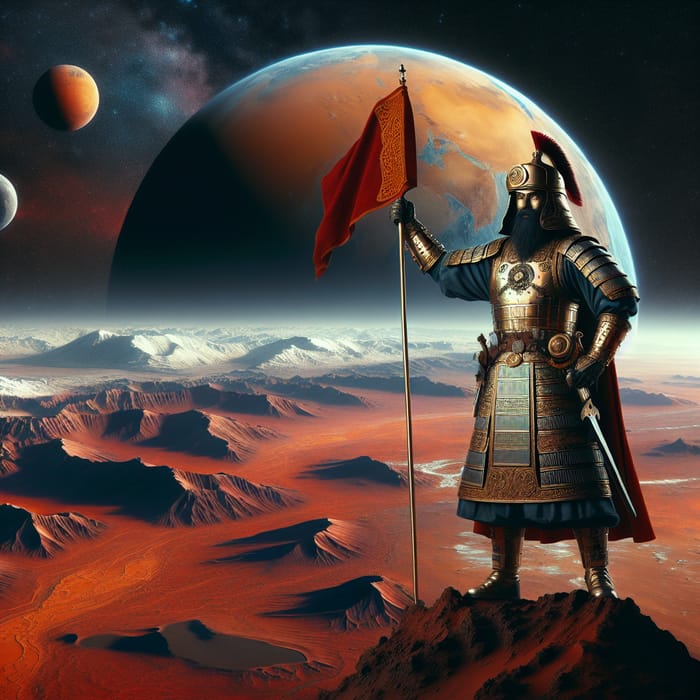Genghis Khan Mars Conquest: A Crimson Triumph