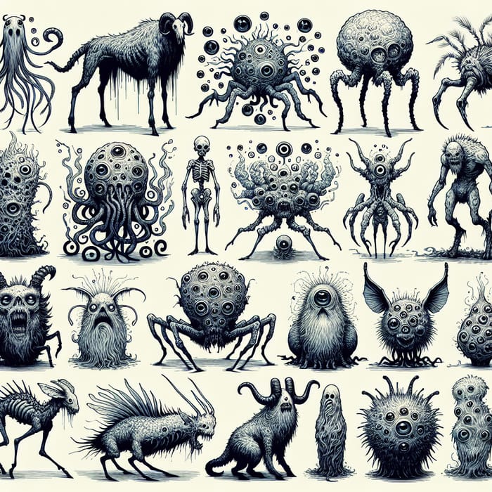 Monsters: Diverse and Fantastical Creatures