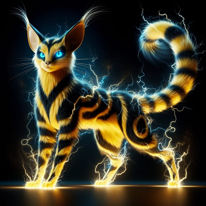 Zeraora: Agile Electric Feline Creature