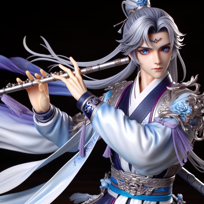 Xiao Genshin Impact Character | Traditional Chinese Robes & Flute