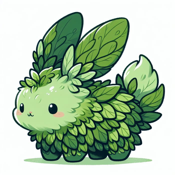 Florabbit - Small Pokémon with Leaf Ears and Flower-Like Tail