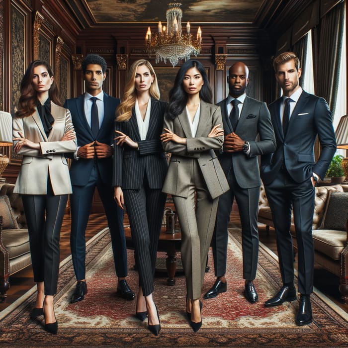 Luxury Team of Diverse Professionals | Exclusive Affluence