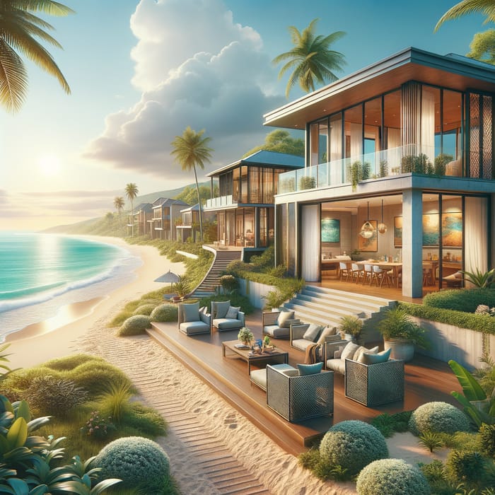 Luxury Beachfront Villa | Serene Sandy Retreat