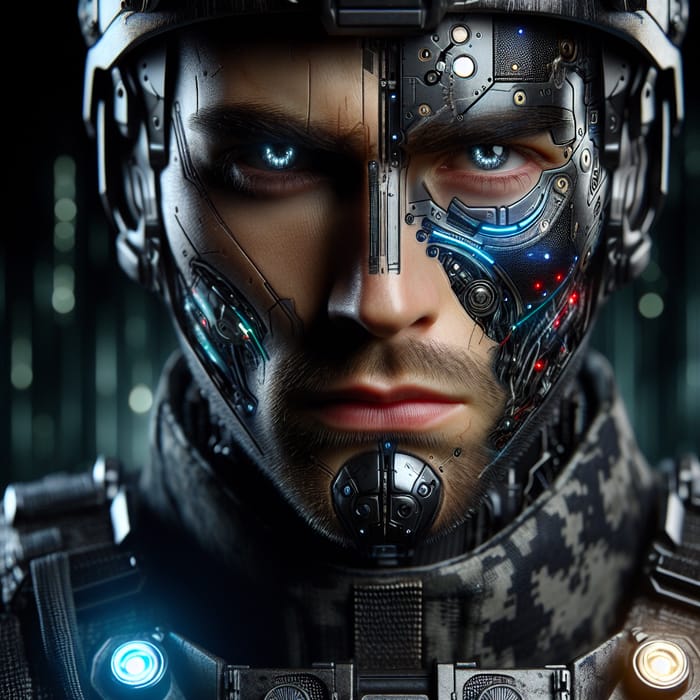 Cybernetic Warrior | Sci-Fi Soldier
