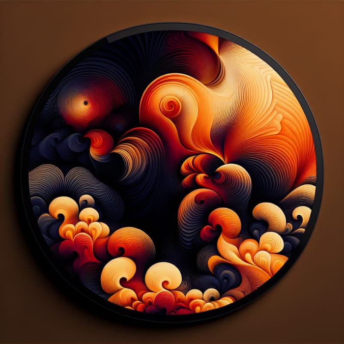 Orange and Black Desktop Wallpaper - Widescreen Background