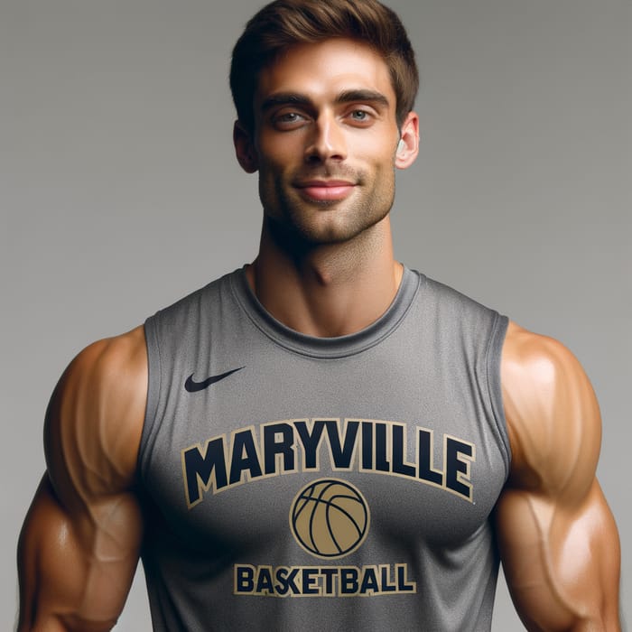 Kobe Bryant with Maryville University Shirt