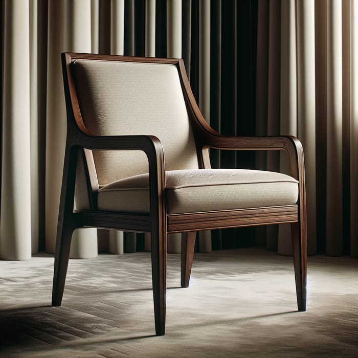 Elegant Hotel Chair with Modern Legs