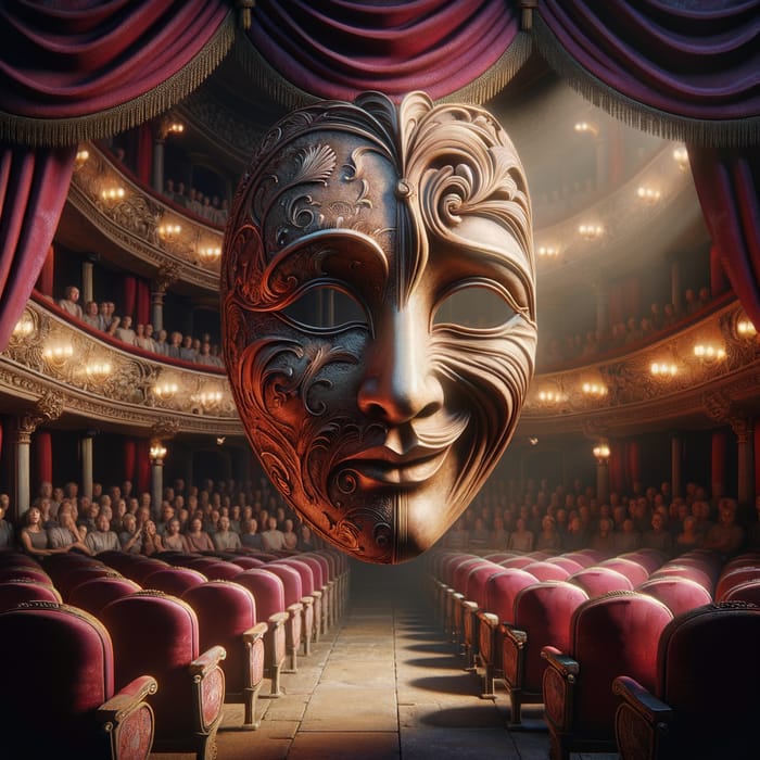 Theatrical Mask: A Symbol of Traditional Theater