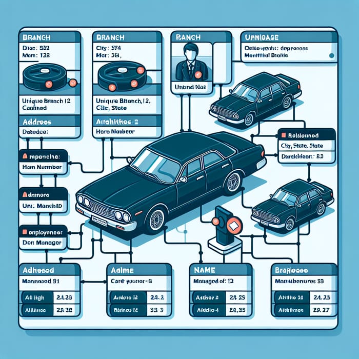 Building a Car Dealership Management Database System: ER Diagram